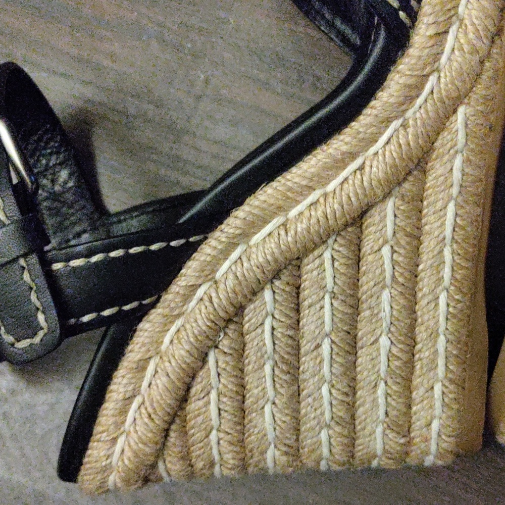 Prada Espadrille Wedge Sandals - Picture 5 of 9